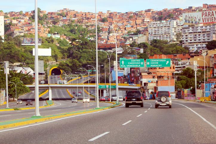 Fotografía de la Autopista Norte - Avenida Caracas.