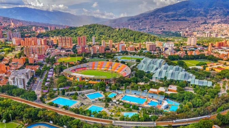 panorámica de sector Estadio en Medellín