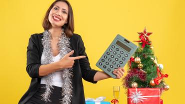 mujer que decidió aprovechar las ventajas de tener un local comercial en Navidad y ahora tiene un negocio exitoso.