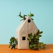 Casa que hacer referencia a las viviendas sostenibles